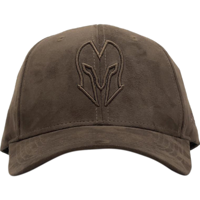 Head Gear Coffee Super Suede Curved Visor Cap image