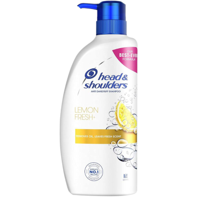 Head and Shoulders Lemon Fresh plus Anti Dandruff Shampoo Pump 720 ml image