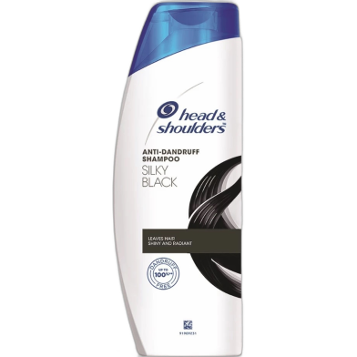 Head and Shoulders Silky Black Shampoo 340ml image