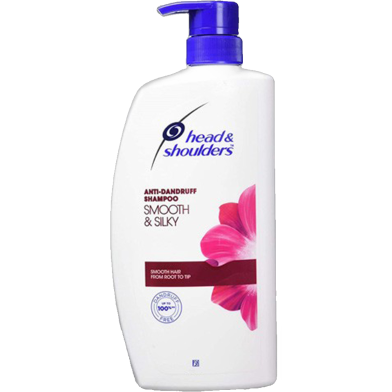 Head and Shoulders Smooth and Silky Shampoo 1Ltr image