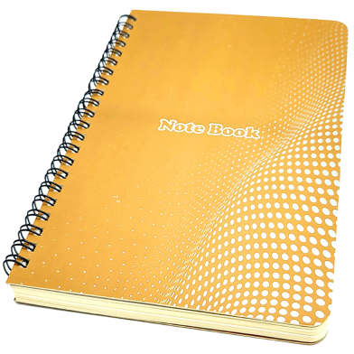 Hearts Crown Notebook - Brown Color image