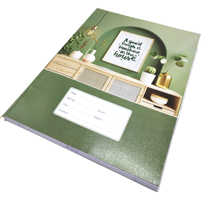 Hearts Floral Binding Khata Margin 300 Page image