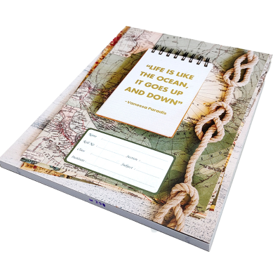 Hearts Floral Smart Binding Khata 300 Page image
