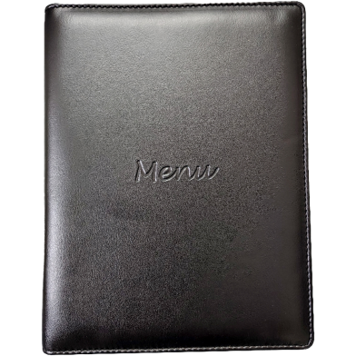 Hearts Restaurant Menu Folder Ring-Black image