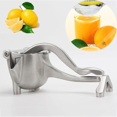 Heavy Duty Hand Press Fruit Juicer Aluminium Squeezer Manual Juicer image
