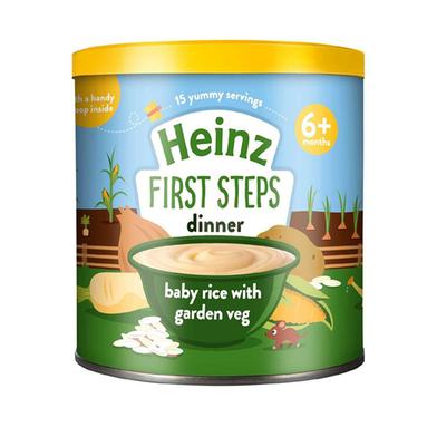 Heinz Baby Rice With Garden Veg From 6 Months 200gm image