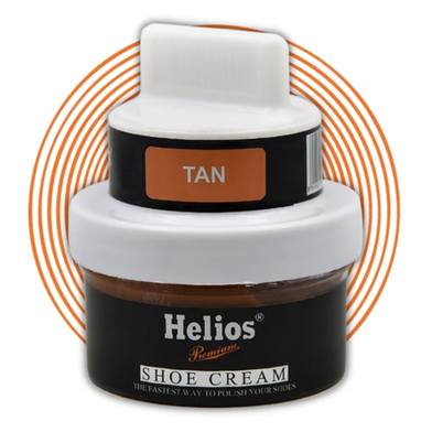 Helios Shoe Cream Tan 60gm image