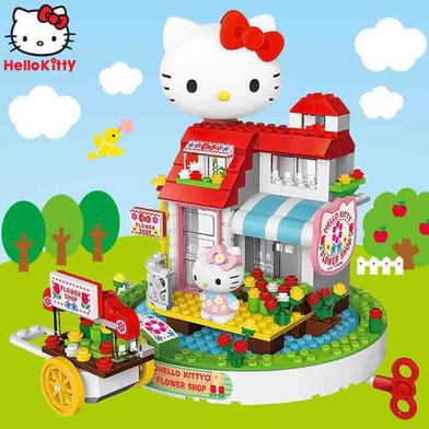 Hello Kitty Music Flower Shop Building Blocks image