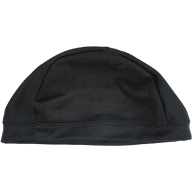 Helmet Inner Cap (Slim Fit-Will Not Cover Your Ear) For Motorcycle Helmet Cycling And Outdoor Helmets- Black (One Size) image