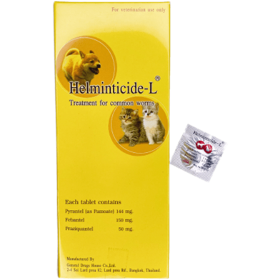 Helminticide-L Tablet Contains - 1 tablet image