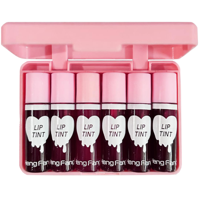 Heng Fang 3D Lip Tint set -6 Pcs image