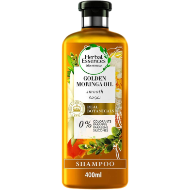 Herbal Essences Smooth Golden Moringa Oil Shampoo 400 ml image