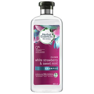 Herbal Essences White Strawberry And Sweet Mint SHAMPOO (For Cleansing and Volum - No Paraben No Colorants)- 400 ML image