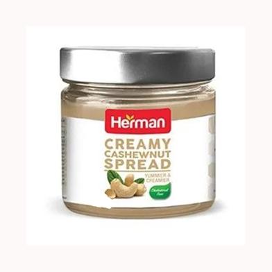 Herman Creamy Cashewnut Spread Jar 340gm (UAE) image