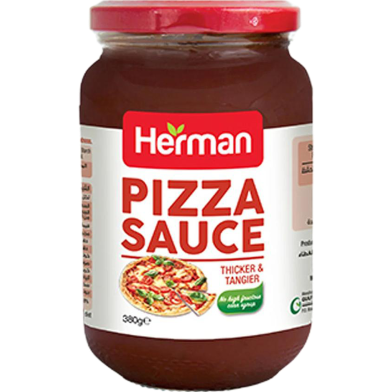 Herman Pizza Sauce Jar 380gm image