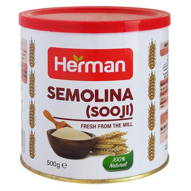 Herman Semolina Sooji Tin 500gm (UAE) image