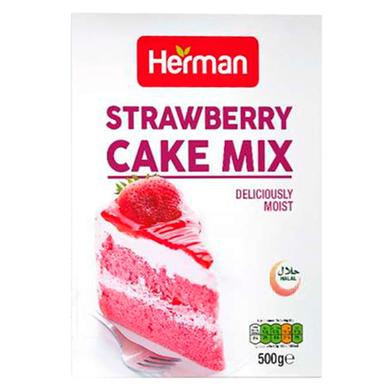 Herman Strawberry Cake Mix BIB 500gm image