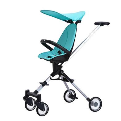 High Landscape Baby Stroller Children Trolley Carriage Lightweight Two-way Pushchair image