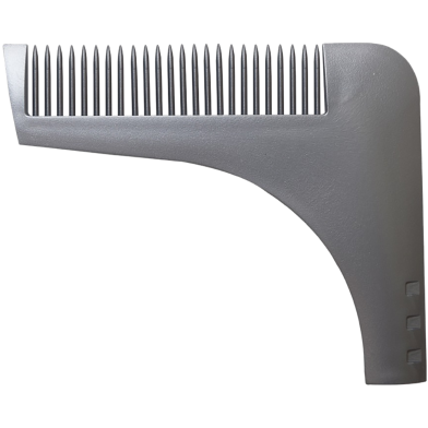 High Quality Beard Shaper Comb Facial Hair Shaping Tool (Black and Gray) image