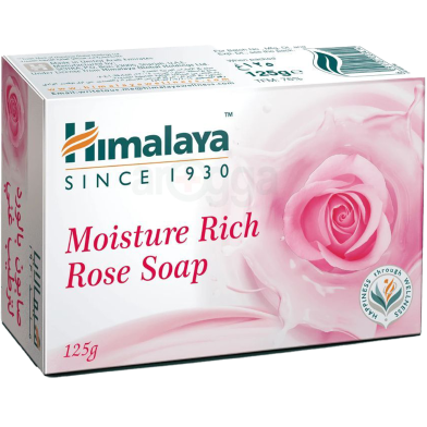 Himalaya Moisture Rich Rose Soap 125 gm image