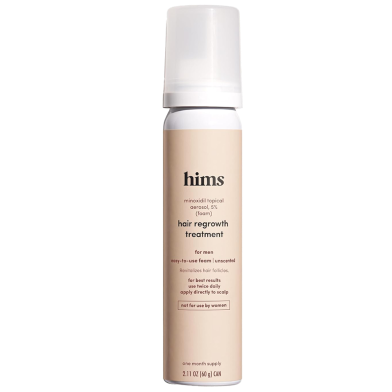 Hims Topical Minoxidil Solution 5 Percent - Extra Strength Hair Growth Treatment for Men - 60 gm image