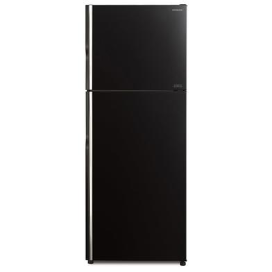Hitachi RVGX440PUC9 2 Door Glass black No Frost Refrigerator - 366Ltr image