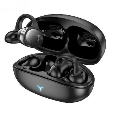 Hoco EW57 Clip On True Wireless Bluetooth Earphone Black Color image