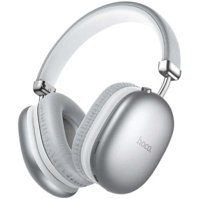 Hoco W35 Air Wireless Headphone – Silver Color image