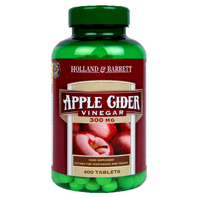 Holland And Barrett Apple Cider Vinegar 300mg - 400 Tablets image