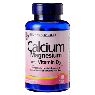 Holland And Barrett Calcium And Magnesium With Vitamin D3 - 120 Tablets image