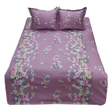 HomeTex Bed Sheet HRT Roses Purple image