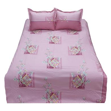 HomeTex Bed Sheet HRT Zinnia Pink image