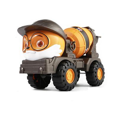 Home Decor Children's Gift Squirrel Models Excavator Engineering Car Model Forklift Toys Beach Coasting Toy image