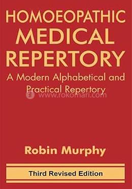 Homeopathic Medical Repertory: third revised edition image