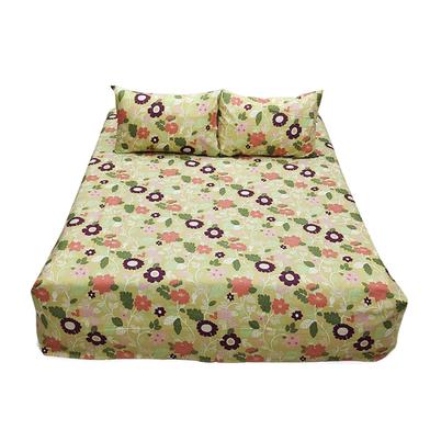 Hometex Bed Sheet Oliv Flower image