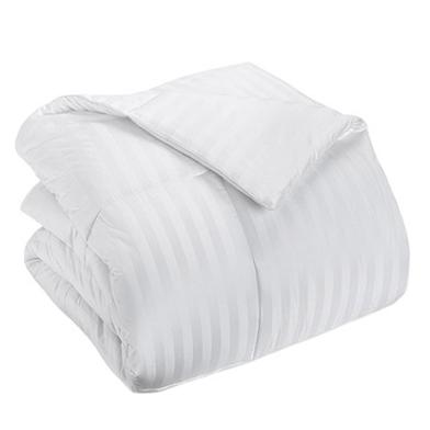 Hometex Comforter White Stripe Sateen image