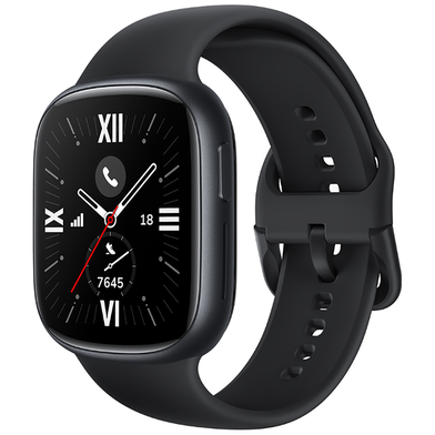 Honor Watch 4 Amoled Display Bluetooth Calling Smart Watch Black image