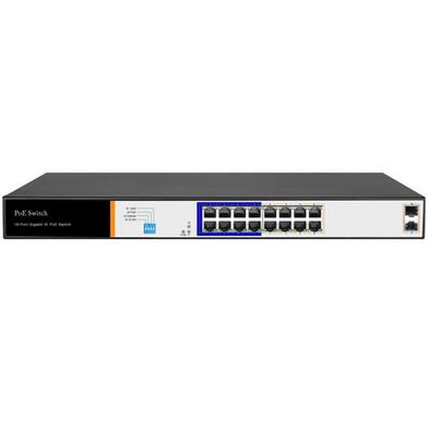 Hored AI1016G 16 Port Gigabit Ai Poe Switch image