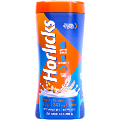 Horlicks Health and Nutrition Drink Jar 500 gm image