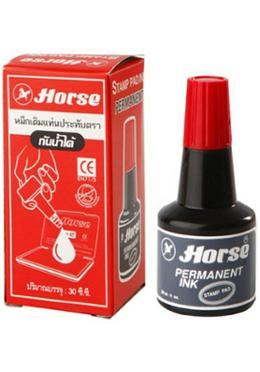 Horse Permanent Refill Ink Red image