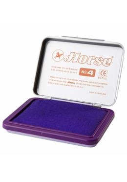 Horse Stamp Pad (Metal) (Violet) image