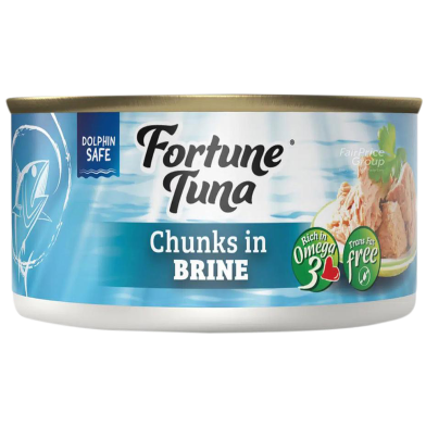 Hosen Fortune Tuna Chunks in Brine 185gm image