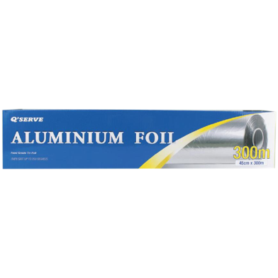 Hosen Q'Serve Aluminium Foil 4 Rolls X (45CM X 300M) image