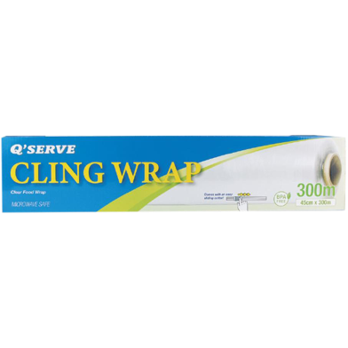 Hosen Q'Serve Cling Wrap 6 Rolls X (45 CM X 300 M) image