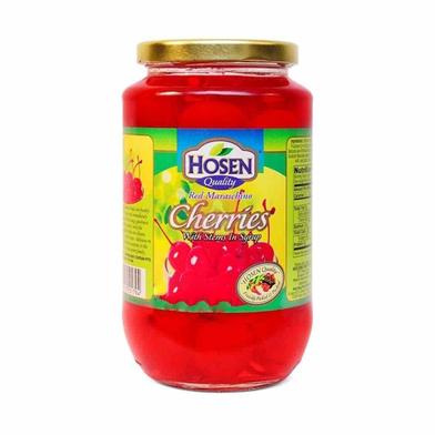 Hosen Quality Red Maraschino Cherries In Syrup 737gm image