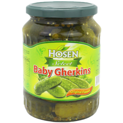 Hosen Select Baby Gherkins Orginal Flavour 350gm image