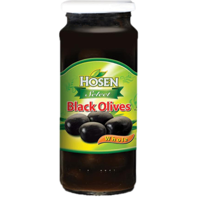 Hosen Select Black Olives Whole 350gm image