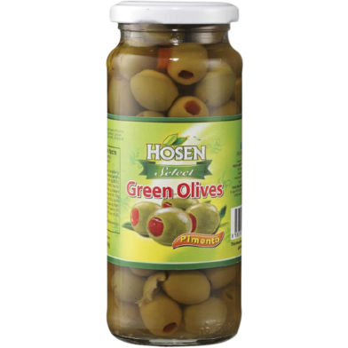 Hosen Select Green Olives Pimento 350gm image