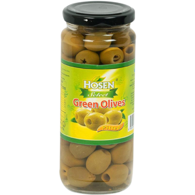 Hosen Select Green Olives Pitted 345gm image