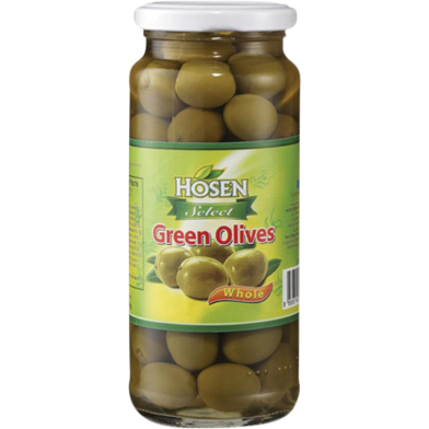 Hosen Select Green Olives Whole 350gm image